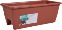 Myers Lawn & Garden Deck Rail Planter Box - Clay