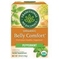 Traditional Medicinals® Belly Comfort® Peppermint Herbal Tea Bags