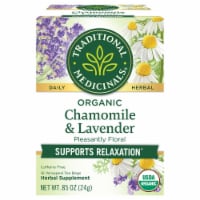 Traditional Medicinals Organic Chamomile & Lavender Tea Perspective: Main