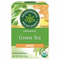 Traditional Medicinals Organic Green Tea with Ginger Perspective: Main