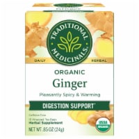 Traditional Medicinals Organic Ginger Tea Perspective: Main