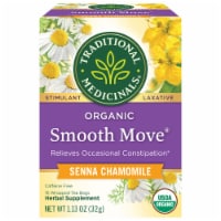 Traditional Medicinals Smooth Move Chamomile Senna Tea Bags