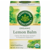 Traditional Medicinals® Organic Lemon Balm Herbal Tea Bags