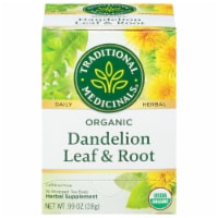Traditional Medicinals Organic Dandelion Leaf & Root Tea Bags 16 Count