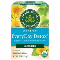 Traditional Medicinals Organic EveryDay Detox Dandelion Herbal Tea Bags
