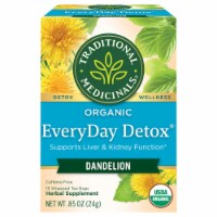 Traditional Medicinals Organic EveryDay Detox Dandelion Herbal Tea Bags