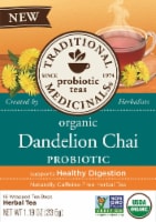 Traditional Medicinals® Organic Dandelion Chai Probiotic Tea Bags