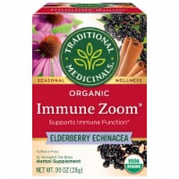 Traditional Medicinals® Elderberry Echincea Immune Zoom® Herbal Tea Perspective: Main