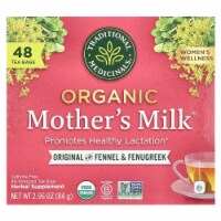 Traditional Medicinals Organic Mother's Milk® Original with Fennel & Fenugreek Caffeine Perspective: Main