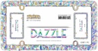 Cruiser Accessories Dazzle License Plate Frame - Chrome Perspective: Main