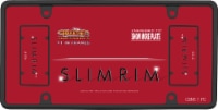 Cruiser Accessories Slim Rim License Plate Frame - Black