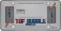 Cruiser Accessories Tuf Bubble License Plate Shield - Smoke