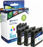 Dataproducts Remanufactured Ink Cartridges for HP 933 - Cyan/Magenta/Yellow Perspective: Main