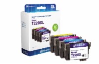 Dataproducts Epson® T220XL Black Cyan Magenta Yellow High Capacity Inkjet Cartridges Perspective: Main