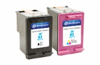 Dataproducts Remanufactured Inkjet Cartridges for HP 63 - Black/Tri-Color Perspective: Main