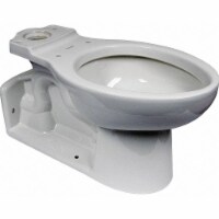 American Standard Toilet Bowl,Elongated,Floor w/BackOutlet  3703001.020
