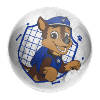 Ball Bounce and Sport Inc. Paw Patrol Wibbly Squish Bead Buddies Soft Ball Perspective: Main