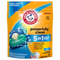 Arm & Hammer™ Clean Burst™ 5-in-1 Laundry Detergent Power Paks Perspective: Main
