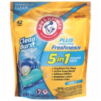 Arm & Hammer™ Clean Burst™ 5-in-1 Laundry Detergent Power Paks Perspective: Main