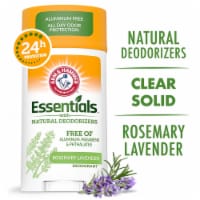 Arm & Hammer Essentials Deodorant Stick with Natural Deodorizers Rosemary Lavender