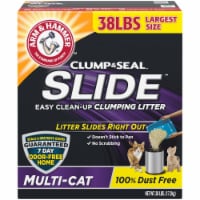 Church & Dwight LL97428 Arm & Hammer SLIDE Easy Clean-Up Litter Multi-Cat -38 lbs