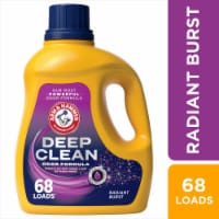 ARM & HAMMER Deep Clean Odor Formula Radiant Burst Liquid Laundry Detergent Perspective: Main