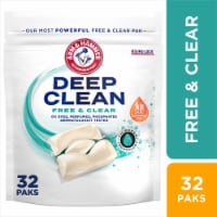 ARM & HAMMER Deep Clean Free & Clear Laundry Detergent Power Paks Perspective: Main
