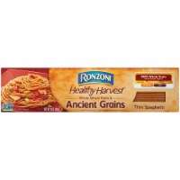 Ronzoni Healthy Harvest Whole Wheat Pasta & Ancient Grains Thin Spaghetti, Box Perspective: Main