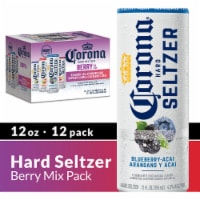 Corona Hard Seltzer Gluten Free Berry Mix Variety Pack Spiked Sparkling Water
