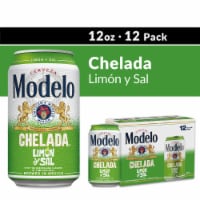 Modelo Chelada Limon y Sal Mexican Import Flavored Beer