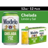 Modelo Chelada Limon y Sal Mexican Import Flavored Beer