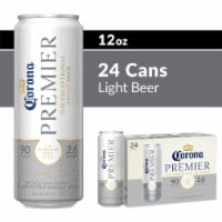 Corona Premier Mexican Lager Import Lower Calorie* Light Beer Perspective: Main