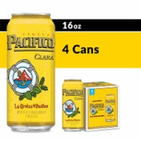 Pacifico Clara Mexican Lager Import Beer Perspective: Main