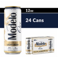 Modelo Oro Mexican Lager Import Lower Calorie Light Beer Perspective: Main