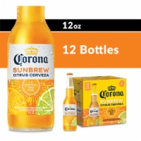 Corona Sunbrew Citrus Cerveza Mexican Import Beer Perspective: Main