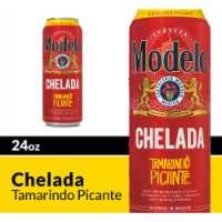 Modelo Chelada Tamarindo Picante Mexican Import Flavored Beer Perspective: Main