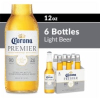 Corona Premier Mexican Lager Import Lower Calorie* Light Beer Perspective: Main