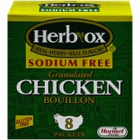 Herb-Ox Sodium Free Chicken Flavor Granulated Bouillon Packets Perspective: Main