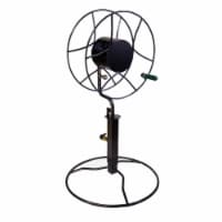 Yard Butler Steel Swivel Hose Reel Base - Black Perspective: Main