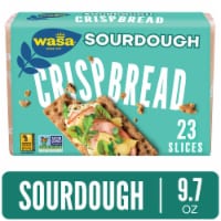 Wasa Sourdough Wholesome Oven-Baked Non-GMO Crispbread Crackers