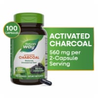 Nature's Way® Activated Charcoal 560 mg Capsules