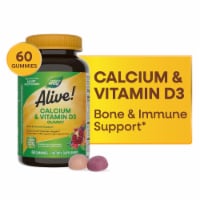 Nature's Way® Alive!® Calcium + Vitamin D3 100 mg Gummies