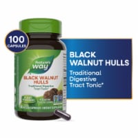 Nature's Way Black Walnut Hulls Vegan Capsules 900 mg per 2-Capsule Serving Perspective: Main