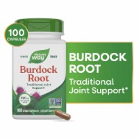 Nature's Way Burdock Root Traditional Joint Support Vegan Capsules 860 mg Per 2 Capsule Serving Perspective: Main