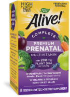 Nature's Way Alive! Complete Prenatal Berry Flavored Multi-Vitamin Vegetarian Softgels