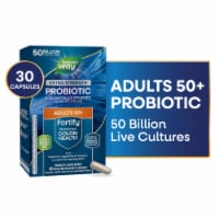 Nature’s Way Fortify Extra Strength Adults 50+ Probiotic Capsules 50 Billion Cultures Perspective: Main