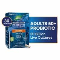 Nature’s Way Fortify Extra Strength Adults 50+ Probiotic Capsules 50 Billion Cultures Perspective: Main