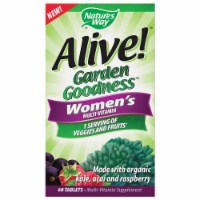 Nature's Way Alive!® Garden Goodness Women's Multivitamin Tablets Perspective: Main