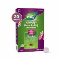 Nature's Way® Umcka® Cherry Flavor Allergy & Sinus Tablets Perspective: Main