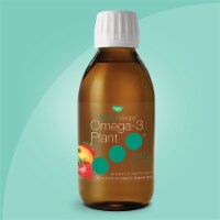 Nutra Vege Strawberry Orange Flavored Omega 3 Plant Oil Supplement 500mg Perspective: Main